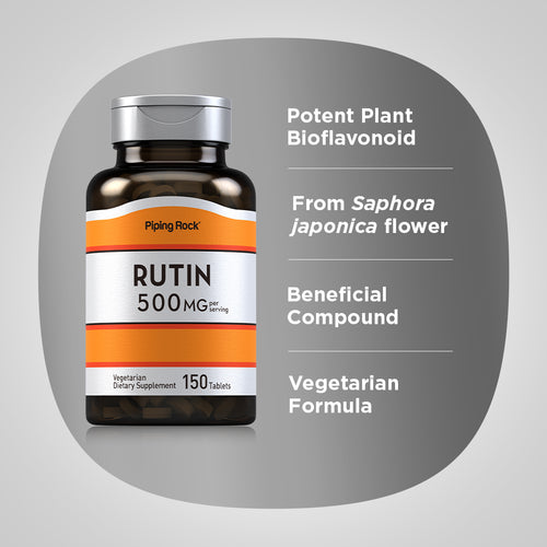 Rutin, 500 mg (per serving), 150 Caplets Benefits