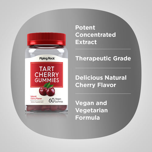 Tart Cherry, 60 Vegan Gummies Benefits