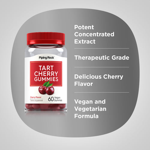 Tart Cherry, 60 Vegan Gummies Benefits