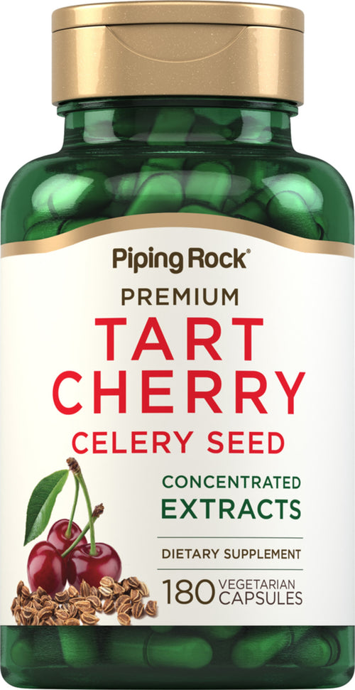 Tart Cherry Celery Seed, 180 Vegetarian Capsules