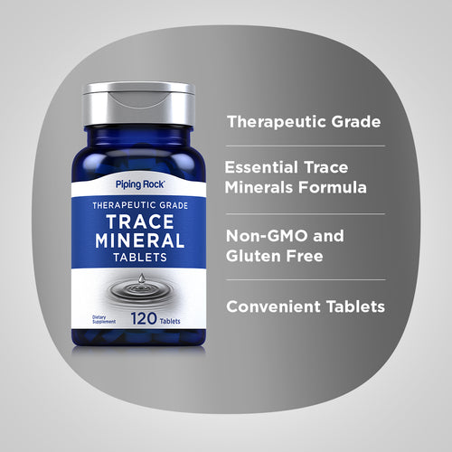 Trace Mineral, 120 Tablets Benefits