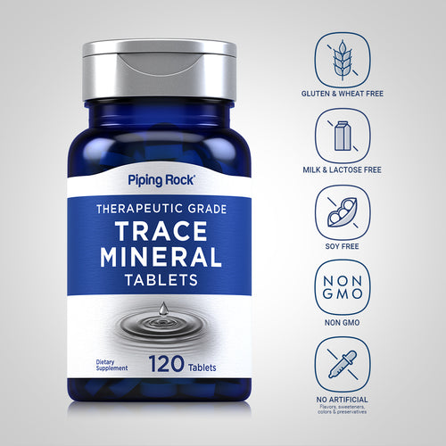 Trace Mineral, 120 Tablets Dietary Attributes