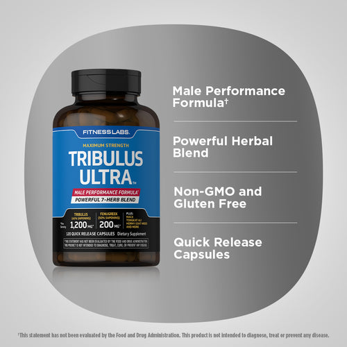 Tribulus Ultra, 120 Quick Release Capsules Benefits