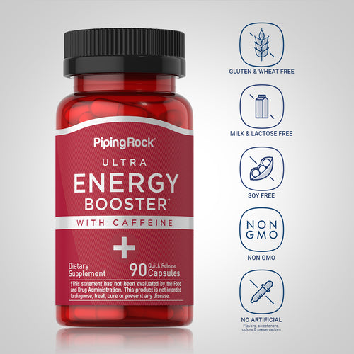 Ultra Energy Booster, 90 Quick Release Capsules Dietary Attribute