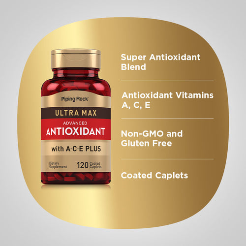 Ultra Max Antioxidant, 120 Coated Caplets Benefits