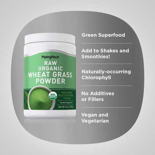 Wheat Grass Powder, 8 oz (227 g) Bottle Benefits