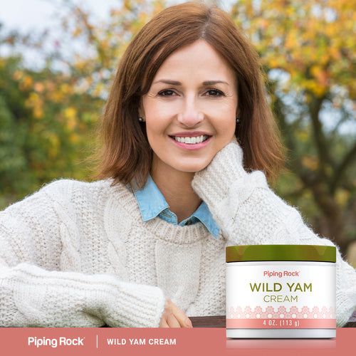 Wild Yam Cream, 4 oz (113 g) Jar Lifestyle