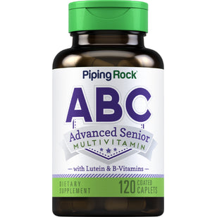 ABC Advanced Senior with Lutein & B-Vitamins, 120 Coated Caplets