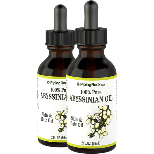 Abyssinian Oil 100% Pure, 2 fl oz (59 mL) Dropper Bottle, 2  Dropper Bottles