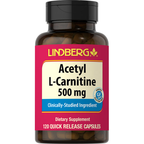Acetyl L-Carnitine, 500 mg, 120 Quick Release Capsules