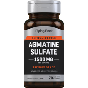 Agmatine Sulfate, 1500 mg, 70 Quick Release Capsules