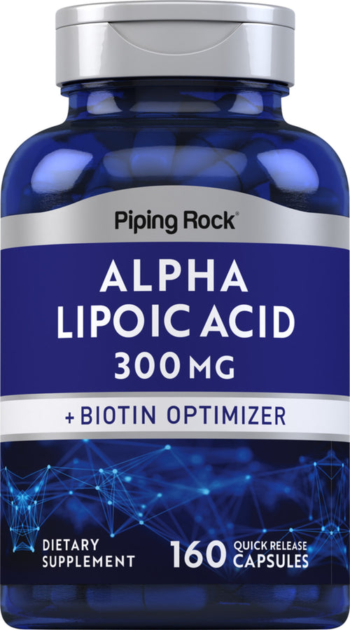 Alpha Lipoic Acid, 300 mg, 160 Quick Release Capsules