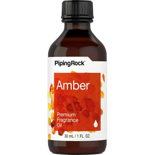 Amber Premium Fragrance Oil, 1 fl oz (30 mL) Dropper Bottle