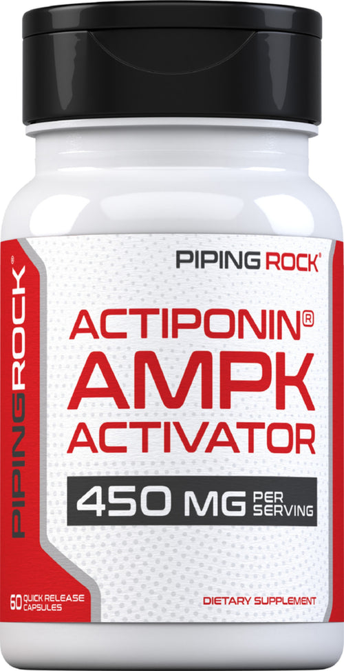 AMPK Activator (แอกติโพนิน) 450 mg (ต่อการเสิร์ฟ) 60 แคปซูลแบบปล่อยตัวยาเร็ว     