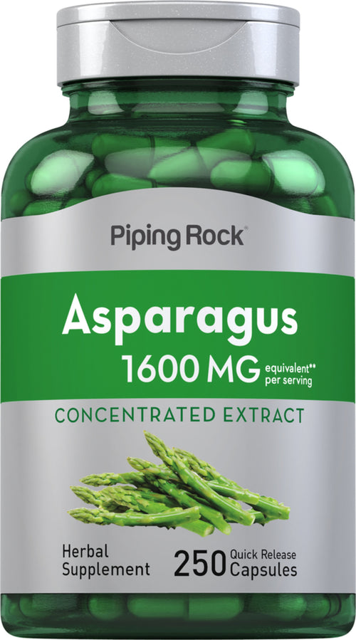 Špargľa  1600 mg (v jednej dávke) 250 Kapsule s rýchlym uvoľňovaním     