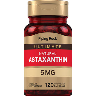 Astaxantin 5 mg 120 Hurtigvirkende myke geleer     