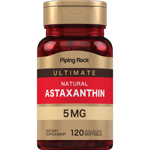 Astaxanthin 5 mg 120 Geluri cu eliberare rapidă     
