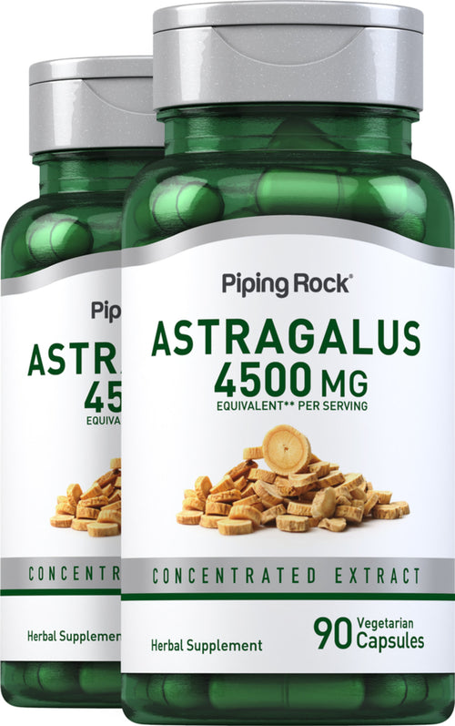 Racine d’astragale 1 ,  4500 mg (par portion) 90 Gélules végétales 2 Bouteilles
