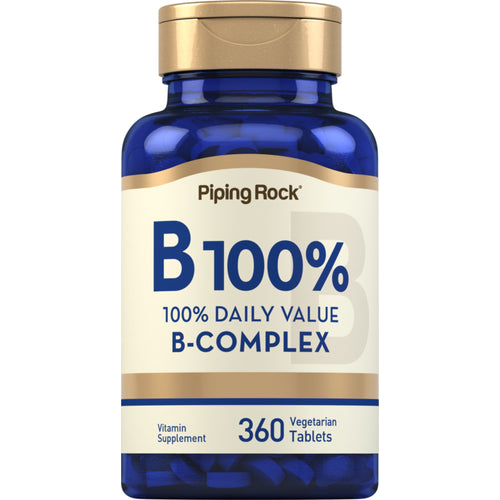 B-100 ビタミン B 複合体 360 ベジタリアン錠剤       
