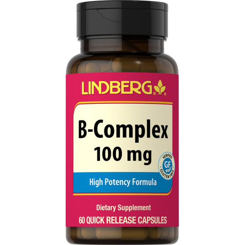 B-Komplex 100 mg 100 mg 60 Kapsule s rýchlym uvoľňovaním     