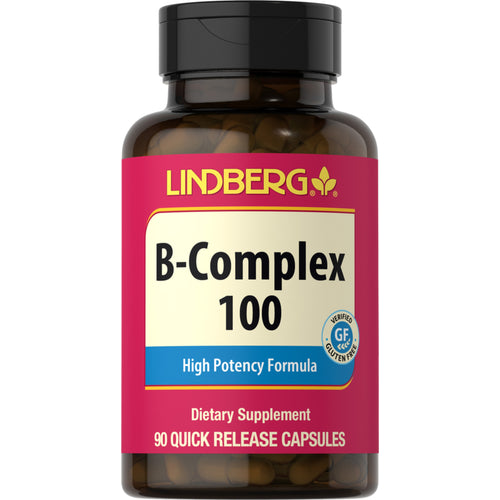 B-complex 100 mg 100 mg 90 Snel afgevende capsules     