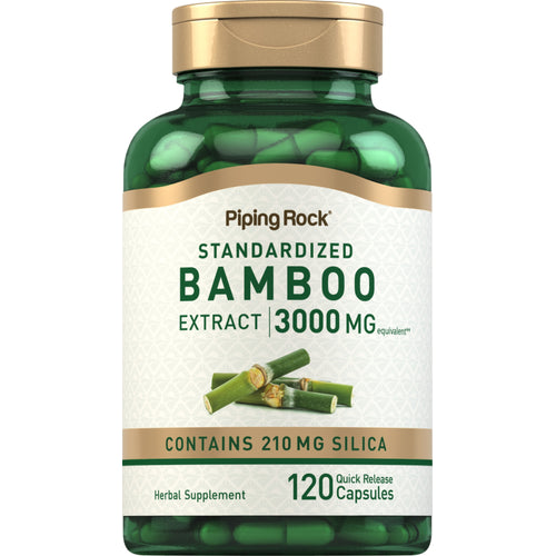 Extrait de bambou,  3000 mg 120 Gélules à libération rapide