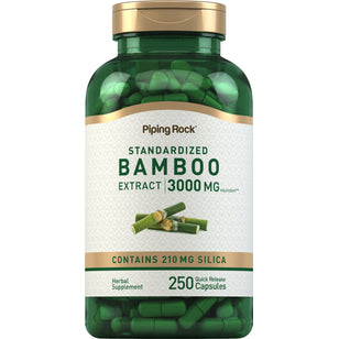 Bamboo Extract, 3000 mg, 250 Quick Release Capsules