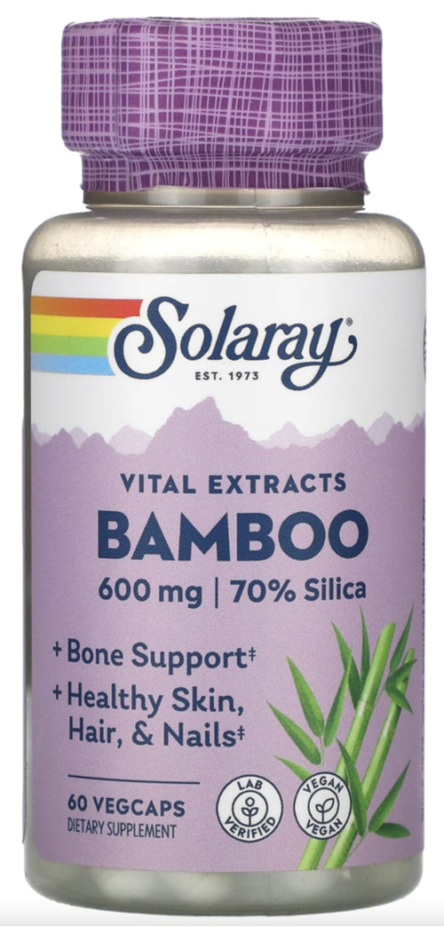 Extrait de bambou,  600 mg 60 Gélules végétales