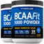 BCAAFit  5000 Powder, 5000 mg (per serving), 12 oz (340 g) Bottle, 2  Bottles