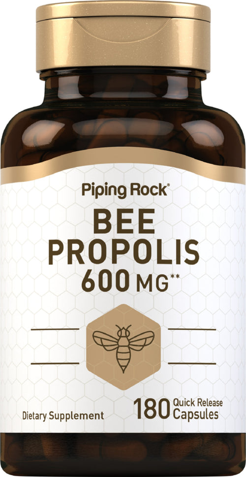 Propolis  600 mg 180 Hurtigvirkende kapsler     