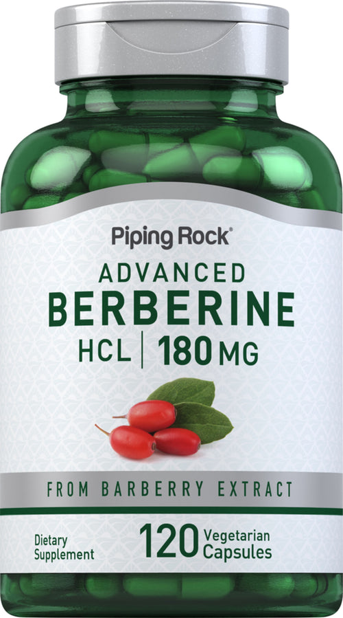 Berberine HCL, 180 mg, 120 Vegetarian Capsules