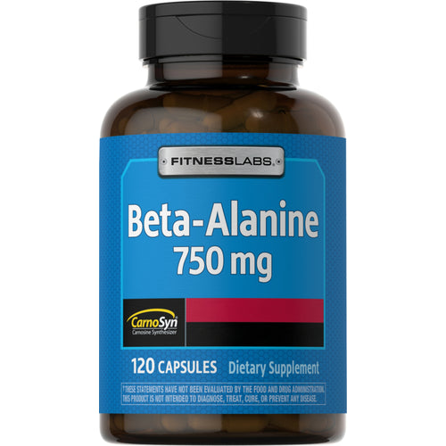 Beta-Alanina  750 mg 120 Cápsulas     