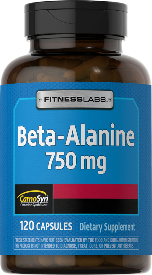 Beta-Alanina  750 mg 120 Cápsulas     