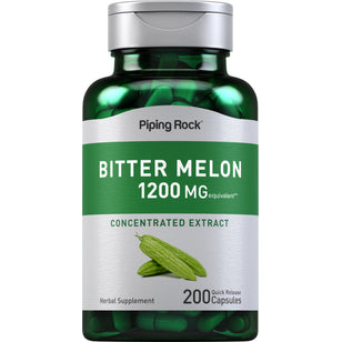 Bitter Melon / Momordica, 1200 mg, 200 Quick Release Capsules Bottle