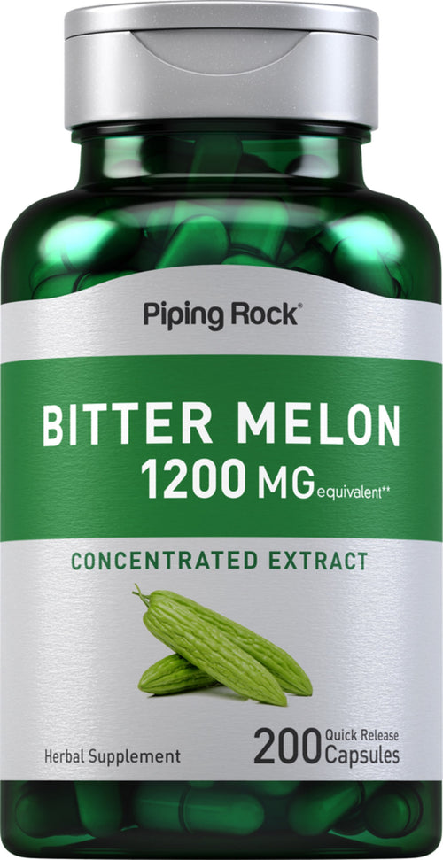 Bitter Melon / Momordica, 1200 mg, 200 Quick Release Capsules Bottle