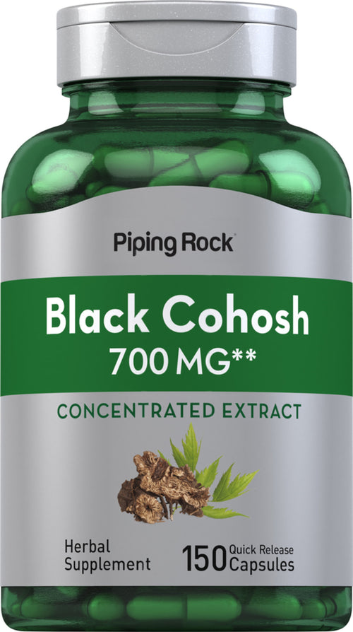 ブラック コホッシュ  700 mg 150 速放性カプセル     