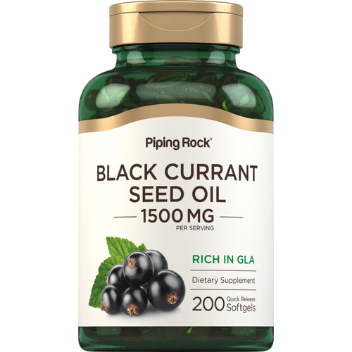 Масло из семян черной смородины 1500 мг в порции 200 Быстрорастворимые гелевые капсулы     