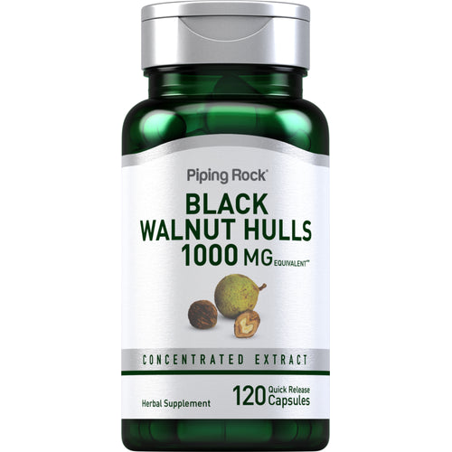 Zwarte walnootschillen  1000 mg 120 Snel afgevende capsules     