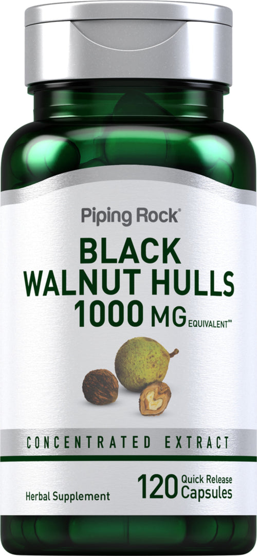 Šupky orecha čierneho  1000 mg 120 Kapsule s rýchlym uvoľňovaním     