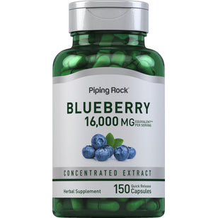 Blueberry, 16,000 mg (per serving), 150 Quick Release Capsules