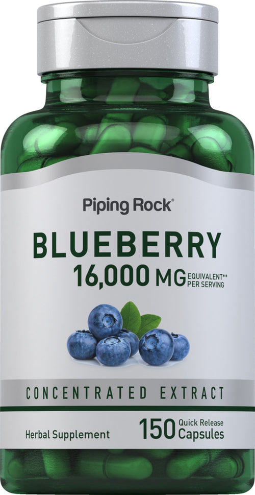 Bleuet 16,000 mg (par portion) 150 Gélules à libération rapide     