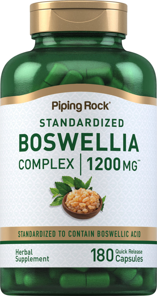 보스웰리아 세라타  1200 mg 180 빠르게 방출되는 캡슐     
