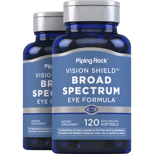 Broad Spectrum Eye Formula, 120 Quick Release Softgels, 2  Bottles