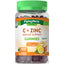 C + zink immunstödsgummin (naturlig honungsmelon) 60 Gominolas vegetarianas       