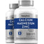 Calcium Magnesium Zinc (Cal 1000mg/Mag 400mg/Zn 15mg) (per serving), 300 Coated Caplets, 2  Bottles