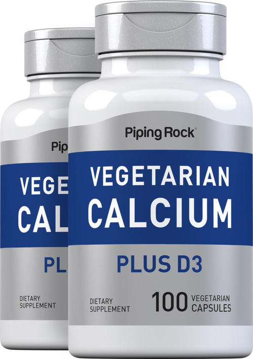 Calcium Plus D3 120 Vegetarische capsules 2 Flessen     