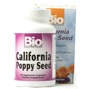 Sementes de papoila californiana  500 mg 60 Cápsulas vegetarianas     