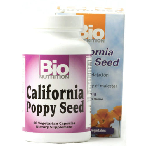 เมล็ด California Poppy  500 mg 60 แคปซูลผัก     