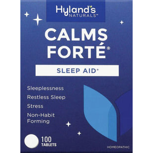 Calms Forte, homeopatisk søvnhjelpemiddel 100 Tabletter       