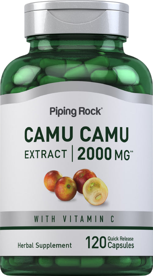 Extrait de Camu Camu 2000 mg 120 Gélules à libération rapide     